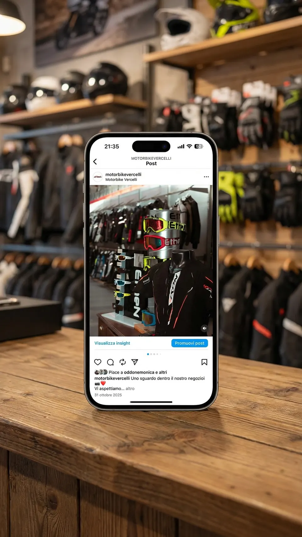 Contenuti social per Motorbike Vercelli - immagine 2